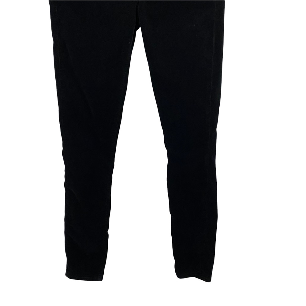 COH Citizens Of Humanity Black Corduroy Rocket High Rise Skinny Jeans Size 26 - Picture 4 of 7